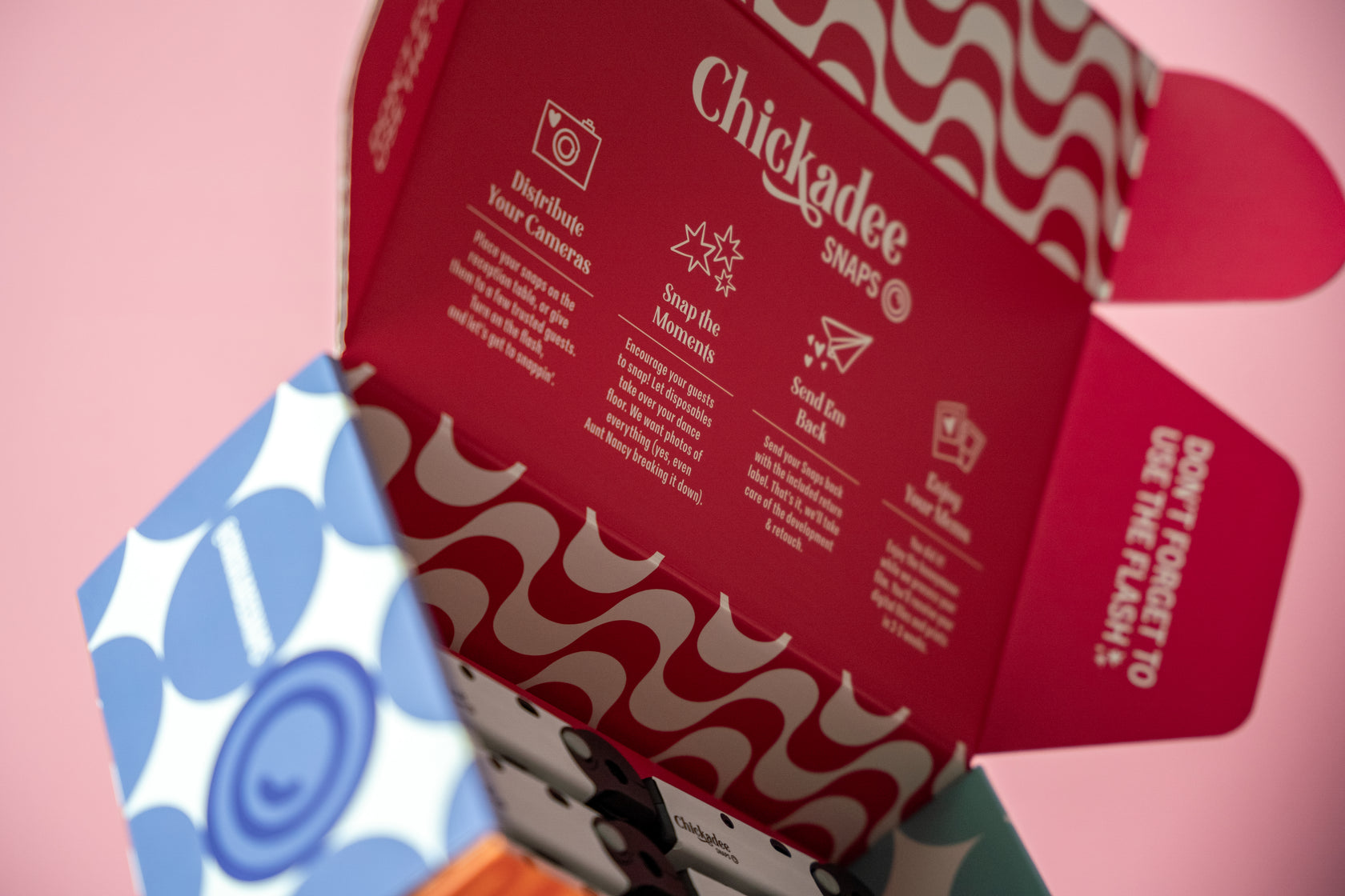 Wedding Disposable Cameras Chickadee Snaps